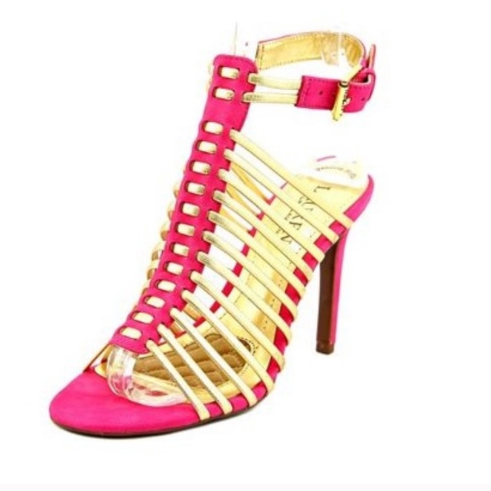 LAUREN Ralph Lauren Skyla Gold/Pink Metallic